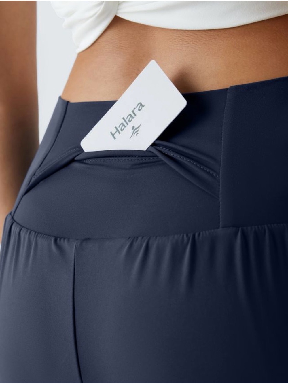 Halara SoftlyZero™ Airy Super High Waisted 2-in-1 Cool Touch Yoga Shorts 5”